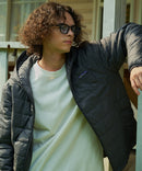 DURHAM/ダラム 中綿 フルジップ フーデッド ジャケット エコダウン【RAGGED MOUNTAIN/ラギットマウンテン】