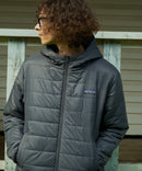 DURHAM/ダラム 中綿 フルジップ フーデッド ジャケット エコダウン【RAGGED MOUNTAIN/ラギットマウンテン】