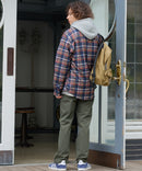 【RAGGED MOUNTAIN/ラギットマウンテン】【軽やかな着心地ながら保温性バッチリ】MASON 裏地フリースボンディングチェックカットシャツ 暖かい 保温 ライトアウター アウトドア タウンユース ユニセックス ❘ジーンズメイト公式オンラインショップ