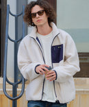 【RAGGED MOUNTAIN/ラギットマウンテン】【特殊な防風フィルムが冬の冷たい風をしっかりシャットアウト】GRAFTON 防風ボアブルゾン スタンドカラー 防風フィルム 防寒 タウンユース アウトドア ユニセックス