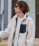 【RAGGED MOUNTAIN/ラギットマウンテン】【特殊な防風フィルムが冬の冷たい風をしっかりシャットアウト】GRAFTON 防風ボアブルゾン スタンドカラー 防風フィルム 防寒 タウンユース アウトドア ユニセックス