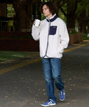 【RAGGED MOUNTAIN/ラギットマウンテン】【特殊な防風フィルムが冬の冷たい風をしっかりシャットアウト】GRAFTON 防風ボアブルゾン スタンドカラー 防風フィルム 防寒 タウンユース アウトドア ユニセックス