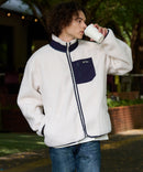 【RAGGED MOUNTAIN/ラギットマウンテン】【特殊な防風フィルムが冬の冷たい風をしっかりシャットアウト】GRAFTON 防風ボアブルゾン スタンドカラー 防風フィルム 防寒 タウンユース アウトドア ユニセックス