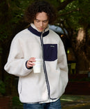 【RAGGED MOUNTAIN/ラギットマウンテン】【特殊な防風フィルムが冬の冷たい風をしっかりシャットアウト】GRAFTON 防風ボアブルゾン スタンドカラー 防風フィルム 防寒 タウンユース アウトドア ユニセックス