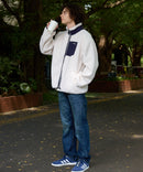【RAGGED MOUNTAIN/ラギットマウンテン】【特殊な防風フィルムが冬の冷たい風をしっかりシャットアウト】GRAFTON 防風ボアブルゾン スタンドカラー 防風フィルム 防寒 タウンユース アウトドア ユニセックス