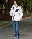 【RAGGED MOUNTAIN/ラギットマウンテン】【特殊な防風フィルムが冬の冷たい風をしっかりシャットアウト】GRAFTON 防風ボアブルゾン スタンドカラー 防風フィルム 防寒 タウンユース アウトドア ユニセックス
