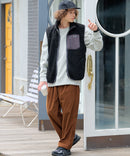 【RAGGED MOUNTAIN/ラギットマウンテン】【特殊な防風フィルムが冬の冷たい風をしっかりシャットアウト】GRAFTON 防風ボアベスト スタンドカラー 防風フィルム 防寒 タウンユース アウトドア ユニセックス