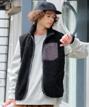 【RAGGED MOUNTAIN/ラギットマウンテン】【特殊な防風フィルムが冬の冷たい風をしっかりシャットアウト】GRAFTON 防風ボアベスト スタンドカラー 防風フィルム 防寒 タウンユース アウトドア ユニセックス