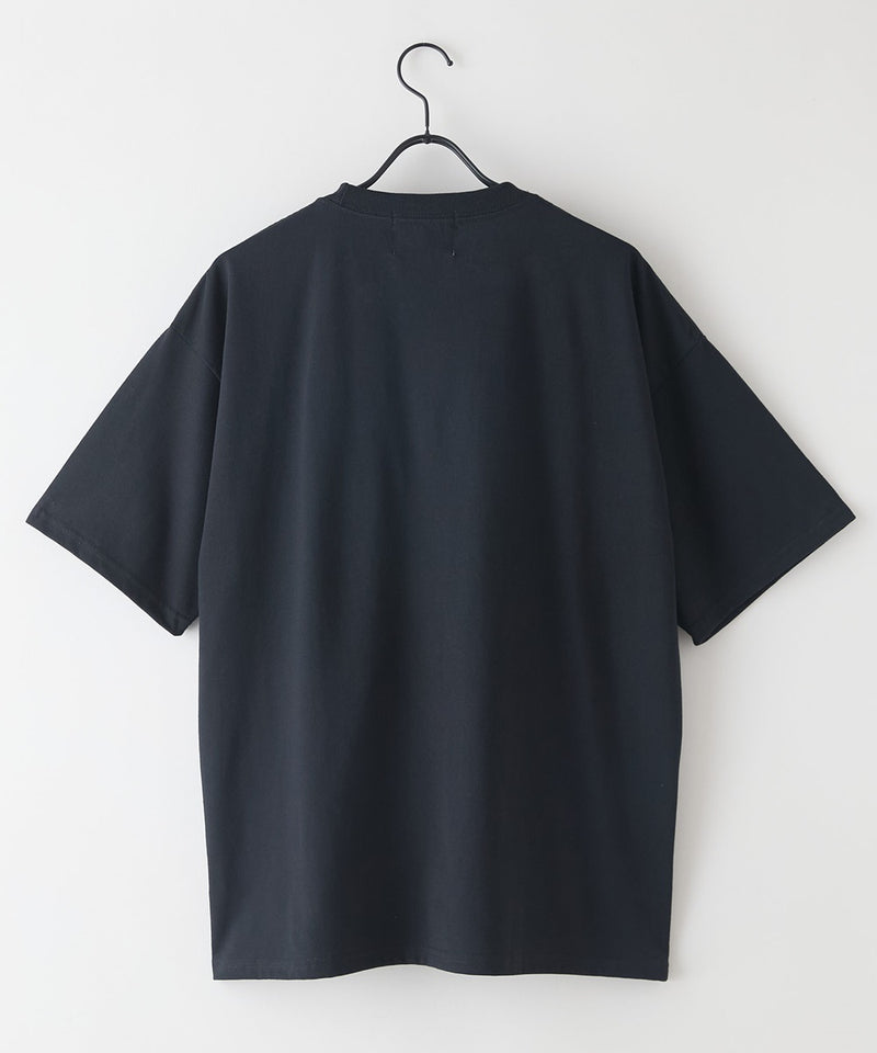 リーフプリント クルーネック T シャツ オーバーサイズ【OUTDOOR EXCHANGE/アウトドアエクスチェンジ】