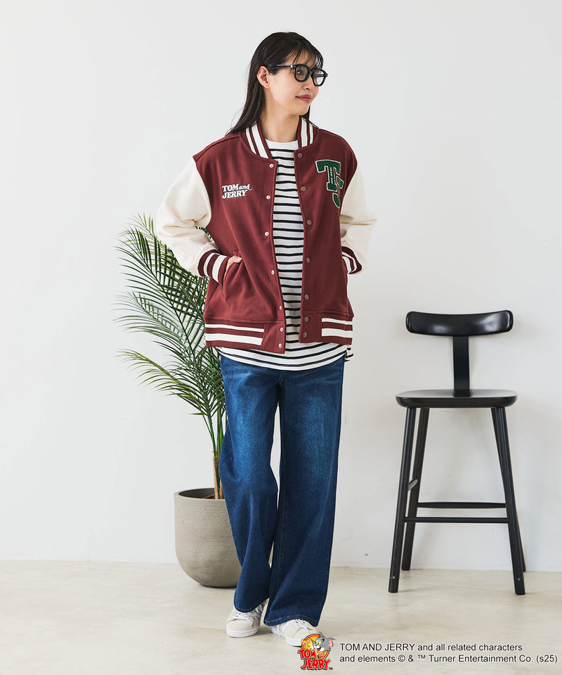 【TOM&JERRY/トムとジェリー】フリースボンディングスタジャン