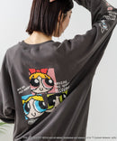 【DISCUS×THE POWERPUFF GIRLS】キャラクタープリントスウェットトレーナー メンズ レディース ユニセックス