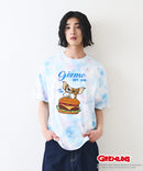 『グレムリン』 オリジナルデザイン 刺繍 Tシャツ ギズモ ドロップショルダー ビッグシルエット ユニセックス キャラクター