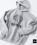 【GODZILLA/ゴジラ】ゴジラ キングギドラ オリジナルデザイン ビッグシルエット 裏起毛 プルオーバーパーカー フーディー ドロップショルダー オーバーサイズ