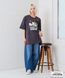 【タマ＆フレンズ～うちのタマ知りませんか？】オリジナルデザインTシャツ バイキンくん 刺繍 ドロップショルダー ユニセックス