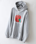 【はらぺこあおむし/The Very Hungry Caterpillar】【ユニセックスデザインでリンクコーデにも◎】裏起毛プルオーバーパーカー フーディ 保温 エリック・カール 絵本 キャラクター グッズ