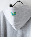 【はらぺこあおむし/The Very Hungry Caterpillar】【ユニセックスデザインでリンクコーデにも◎】裏起毛プルオーバーパーカー フーディ 保温 エリック・カール 絵本 キャラクター グッズ