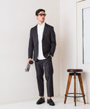 【BLUE STANDARD/ブルースタンダード】 快適スーパーストレッチ トラウザー センタープレス 遮熱 UVカット 冷感 軽量 イージーケア 毛玉レス ❘ジーンズメイト公式オンラインショップ