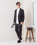 【BLUE STANDARD/ブルースタンダード】 快適スーパーストレッチ トラウザー センタープレス 遮熱 UVカット 冷感 軽量 イージーケア 毛玉レス ❘ジーンズメイト公式オンラインショップ