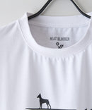 【HEAT BLOCKER/ヒートブロッカー】【まるで着る日傘！遮熱＆UVカット】コットンライク プリントTシャツ レトロサーフ 吸水速乾 アンチピリング イージーケア ユニセックス