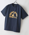 【HEAT BLOCKER/ヒートブロッカー】【まるで着る日傘！遮熱＆UVカット】コットンライク プリントTシャツ レトロサーフ 吸水速乾 アンチピリング イージーケア ユニセックス