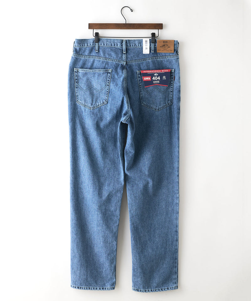 EDWIN No.404 デニムストレートパンツ ブルー W33 EDWIN 0 エドウィン 