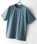 【HEAT BLOCKER/ヒートブロッカー】【まるで着る日傘！遮熱＆UVカット】コットンライク 胸ポケットTシャツ 吸水速乾 アンチピリング イージーケア ユニセックス