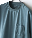 【HEAT BLOCKER/ヒートブロッカー】【まるで着る日傘！遮熱＆UVカット】コットンライク 胸ポケットTシャツ 吸水速乾 アンチピリング イージーケア ユニセックス
