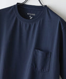 【HEAT BLOCKER/ヒートブロッカー】【まるで着る日傘！遮熱＆UVカット】コットンライク 胸ポケットTシャツ 吸水速乾 アンチピリング イージーケア ユニセックス