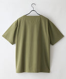 【HEAT BLOCKER/ヒートブロッカー】【まるで着る日傘！遮熱＆UVカット】コットンライク キーネックTシャツ 吸水速乾 アンチピリング イージーケア ユニセックス