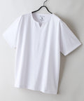 【HEAT BLOCKER/ヒートブロッカー】【まるで着る日傘！遮熱＆UVカット】コットンライク キーネックTシャツ 吸水速乾 アンチピリング イージーケア ユニセックス