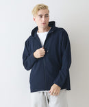 【Blue Standard/ブルースタンダード】ドライリップル フルジップパーカー 吸水速乾 ストレッチ イージーケア さらさら快適 日焼け対策 冷房対策