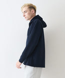 【Blue Standard/ブルースタンダード】ドライリップル フルジップパーカー 吸水速乾 ストレッチ イージーケア さらさら快適 日焼け対策 冷房対策