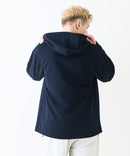 【Blue Standard/ブルースタンダード】ドライリップル フルジップパーカー 吸水速乾 ストレッチ イージーケア さらさら快適 日焼け対策 冷房対策