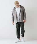 【Blue Standard/ブルースタンダード】ドライリップル フルジップパーカー 吸水速乾 ストレッチ イージーケア さらさら快適 日焼け対策 冷房対策