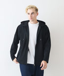 【Blue Standard/ブルースタンダード】ドライリップル フルジップパーカー 吸水速乾 ストレッチ イージーケア さらさら快適 日焼け対策 冷房対策