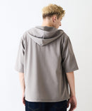 ドライリップル5分袖パーカー【BLUE STANDARD/ブルースタンダード】