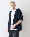 ドライリップル5分袖パーカー【BLUE STANDARD/ブルースタンダード】