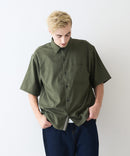 快適素材 リネンタッチ半袖シャツ ドライタッチ 速乾【NATURAL STORY/ナチュラルストーリー】