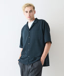 ドライリップルオープンシャツ【BLUE STANDARD/ブルースタンダード】