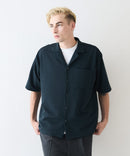 ドライリップルオープンシャツ【BLUE STANDARD/ブルースタンダード】