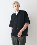 ドライリップルオープンシャツ【BLUE STANDARD/ブルースタンダード】