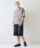 ドライリップルオープンシャツ【BLUE STANDARD/ブルースタンダード】