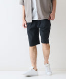 快適素材 リネンタッチ ショートパンツ ドライタッチ 速乾 シャリパン ストレッチ【NATURAL STORY/ナチュラルストーリー】