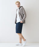 快適素材 リネンタッチ ショートパンツ ドライタッチ 速乾 シャリパン ストレッチ【NATURAL STORY/ナチュラルストーリー】