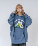 【SANRIO CHARACTERS/サンリオキャラクターズ】【人気の「サンリオキャラクターズ」デザイン！】裏起毛プルオーバーパーカー フーディ 保温 けろけろけろっぴ ぐでたま