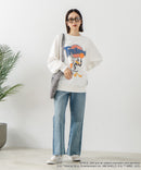 【DISCUS ATHLETIC×LOONEY TUNES】スペース・ジャム キャラクタープリントスウェットトレーナー メンズ レディース ユニセックス