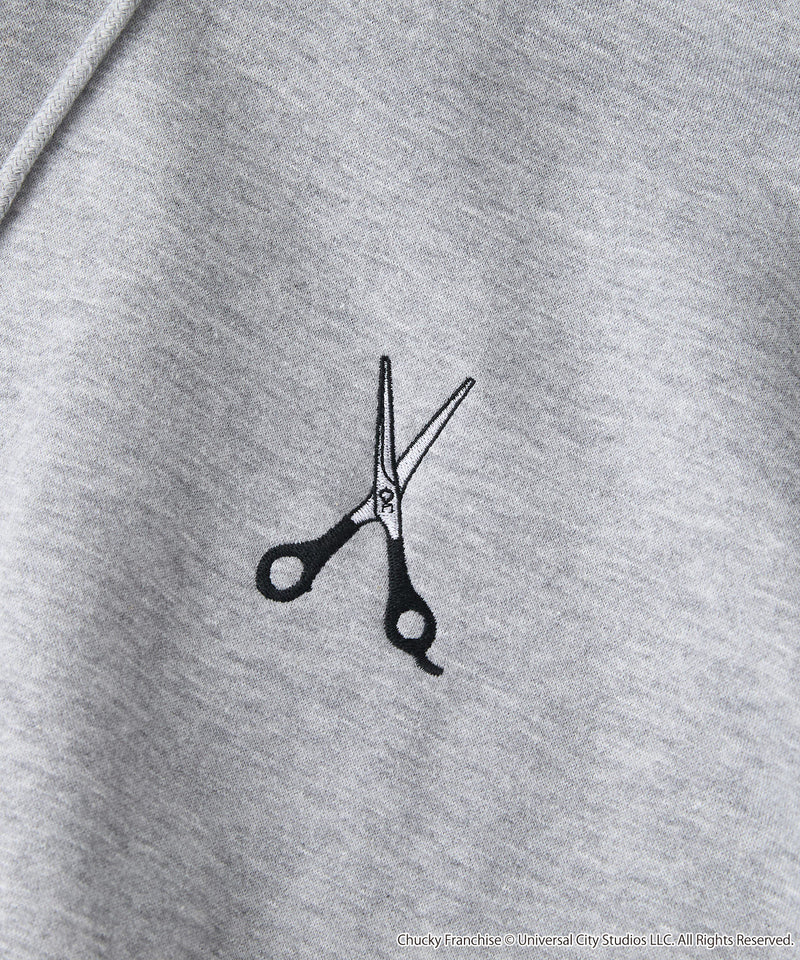 【CHUCKY/チャッキー】オリジナルデザイン 裏起毛パーカー フーディー CHUCKY チャッキー ティファニー