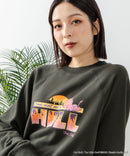 【DISCUS×HOT STUFF×Casper】キャラクタープリントスウェットトレーナー メンズ レディース ユニセックス