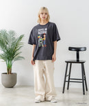 【TOY STORY/トイ・ストーリー】【限定オリジナルデザイン】半袖Tシャツ 綿100% ドロップショルダー ワンポイント バックプリント ディズニー ピクサー キャラクター クルーネック Disney ユニセックス