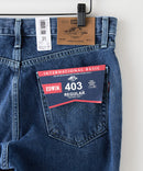 【EDWIN/エドウイン】403 スタンダードストレート ストーンウォッシュ インターナショナルベーシック E403-393